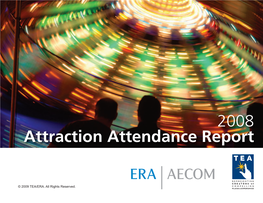 2008 Attraction Attendance Report