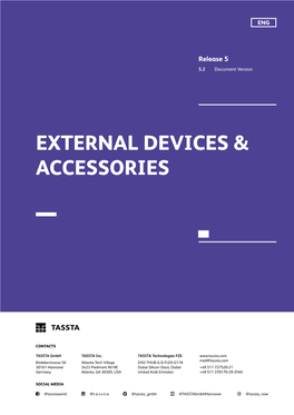External Devices & Accessories