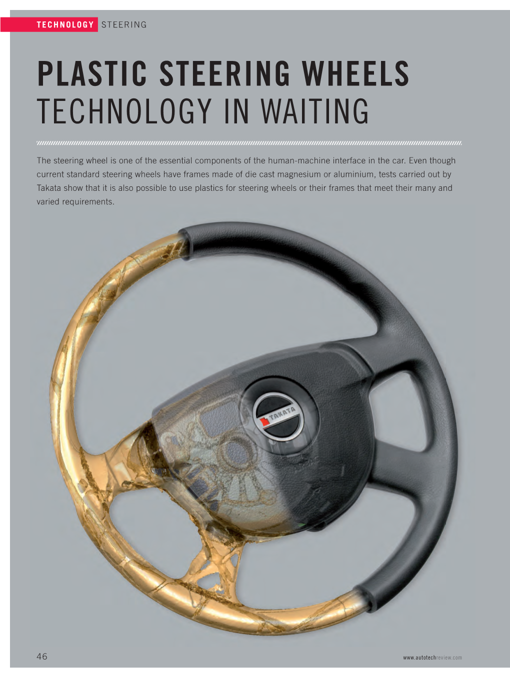 Plastic Steering Wheels Technology in Waiting