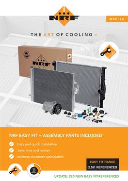Nrf Easy Fit = Assembly Parts Included