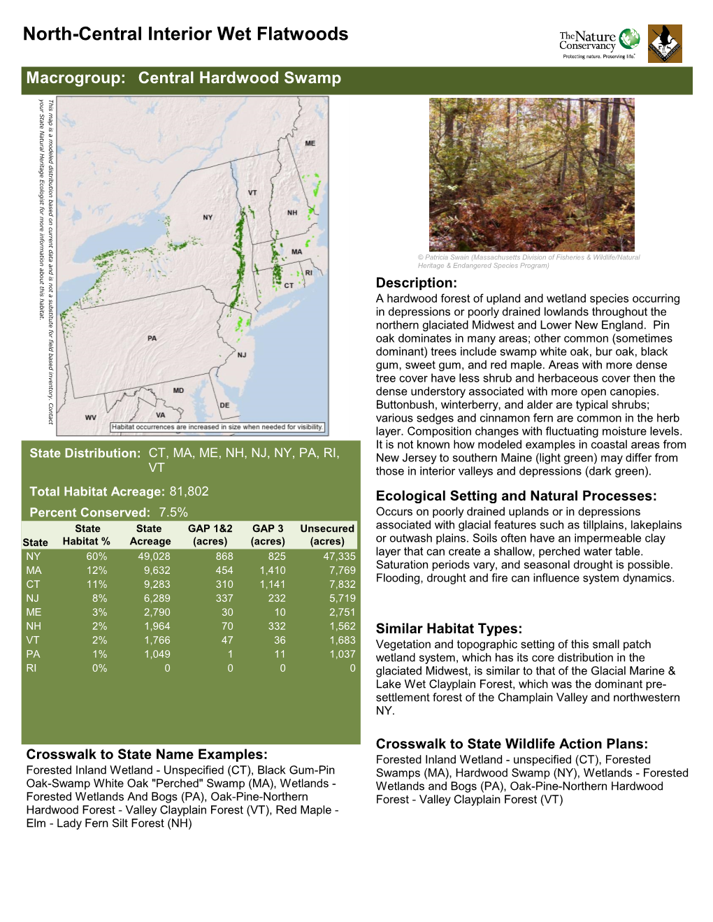 North-Central Interior Wet Flatwoods