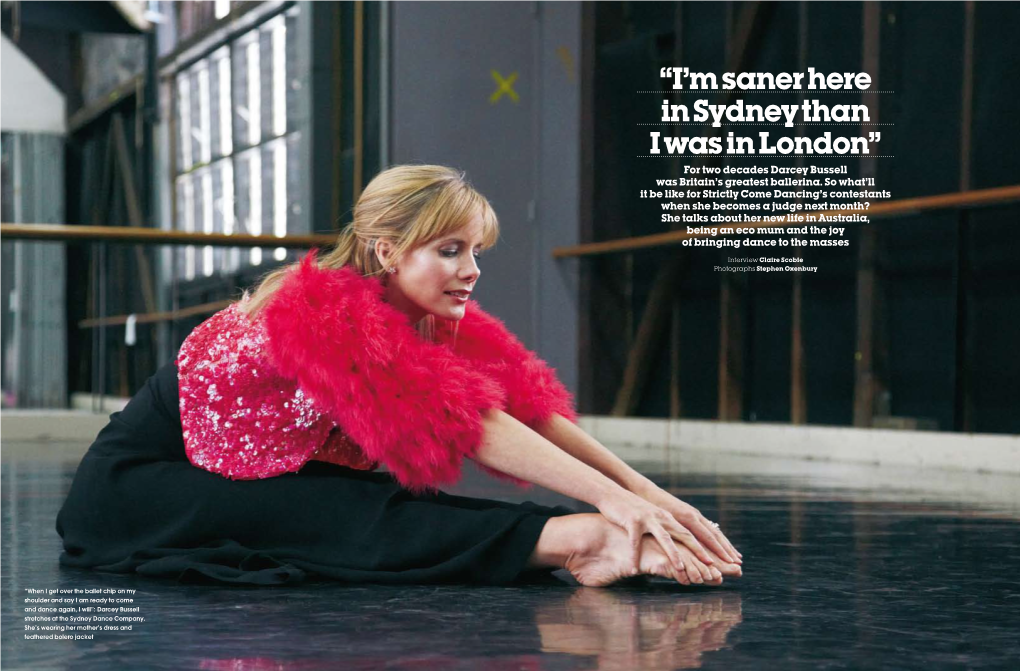 Darcey Bussell Was Britain’S Greatest Ballerina