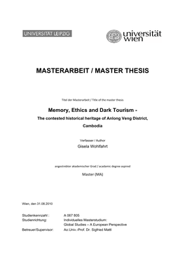 Masterarbeit / Master Thesis