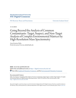 Going Beyond the Analysis of Common