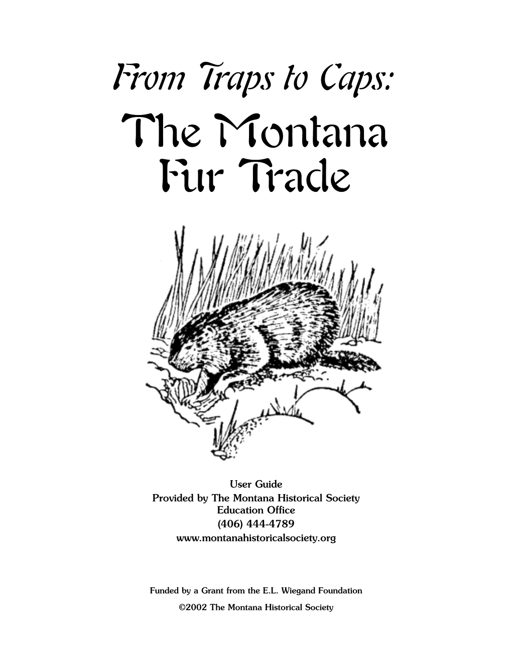 The Montana Fur Trade