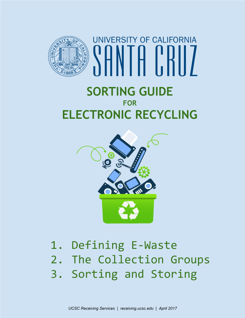 Sorting Guide for Electronic Recycling