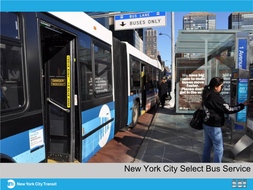New York City Select Bus Service