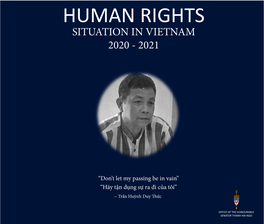 Human Rights Situation in Vietnam 2020 - 2021