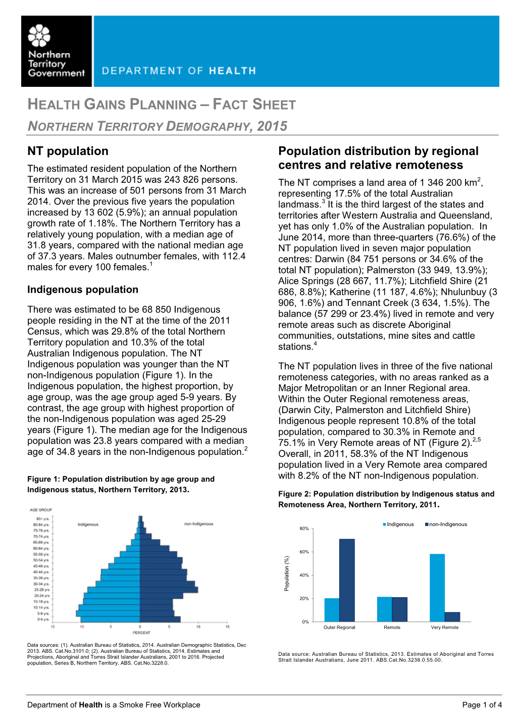 NT Demography Factsheet 2015.Pdf