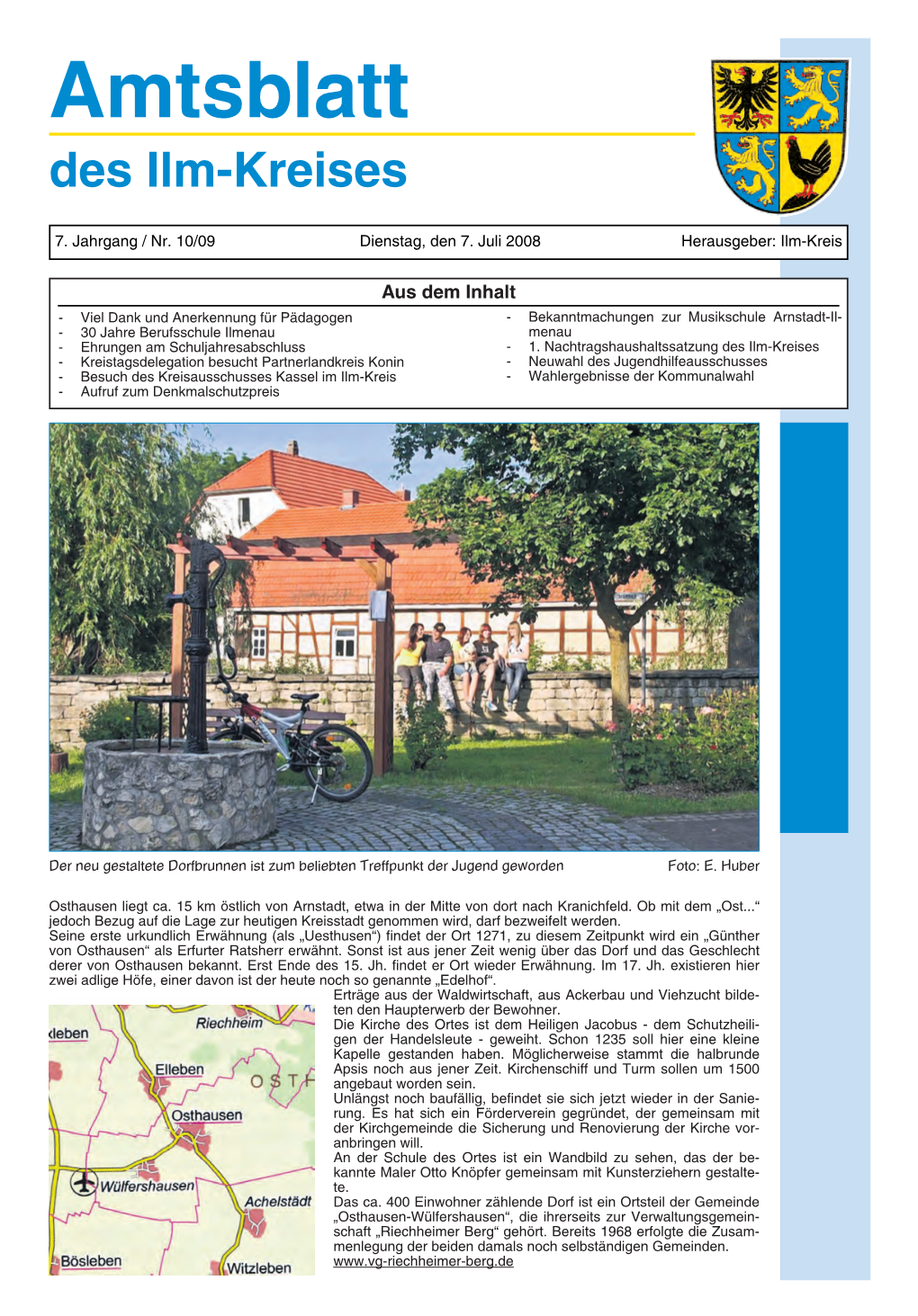 Amtsblatt Des Ilm-Kreises