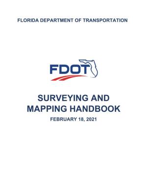 Surveying and Mapping Handbook October 10, 2016