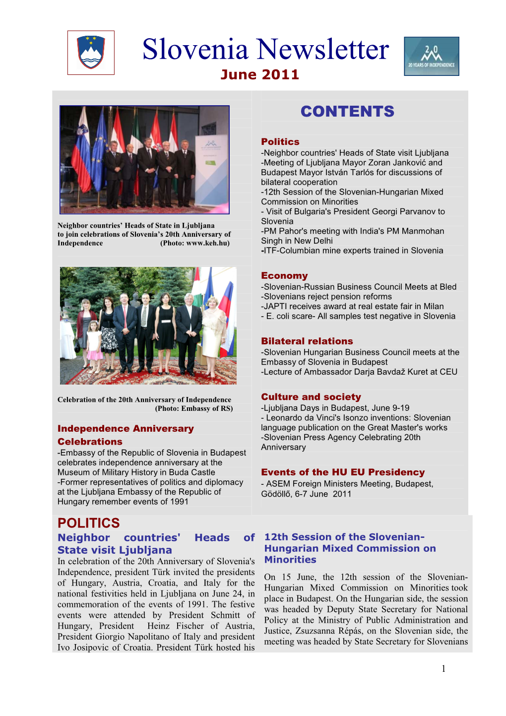 Slovenianewsletter 2011 JUNE Engcorr