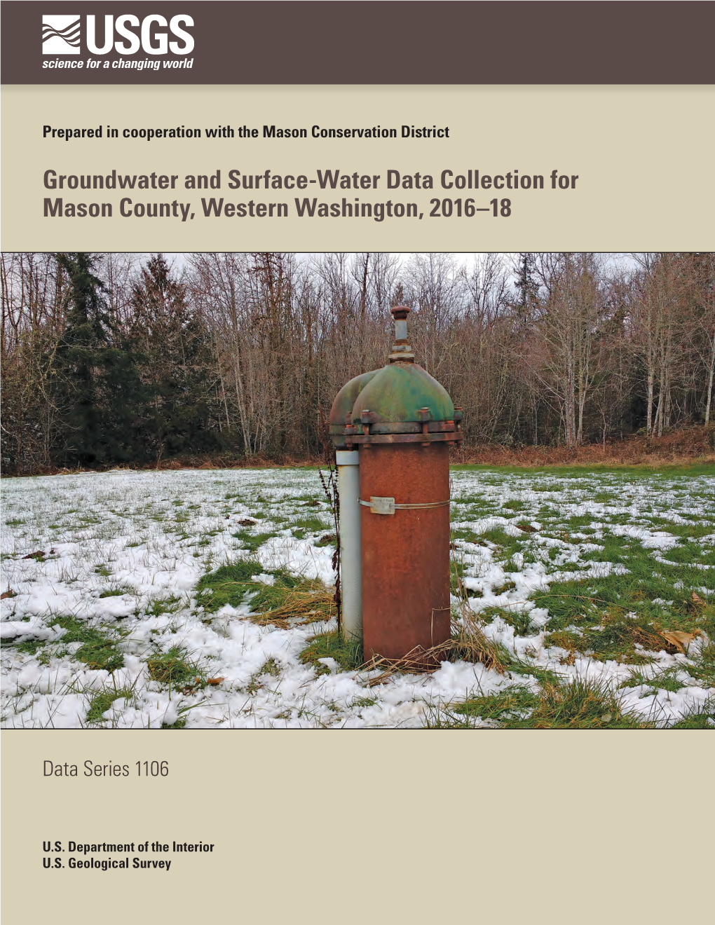 Groundwater and Surface-Water Data Collection for Mason County, Western Washington, 2016–18 — DS 1106