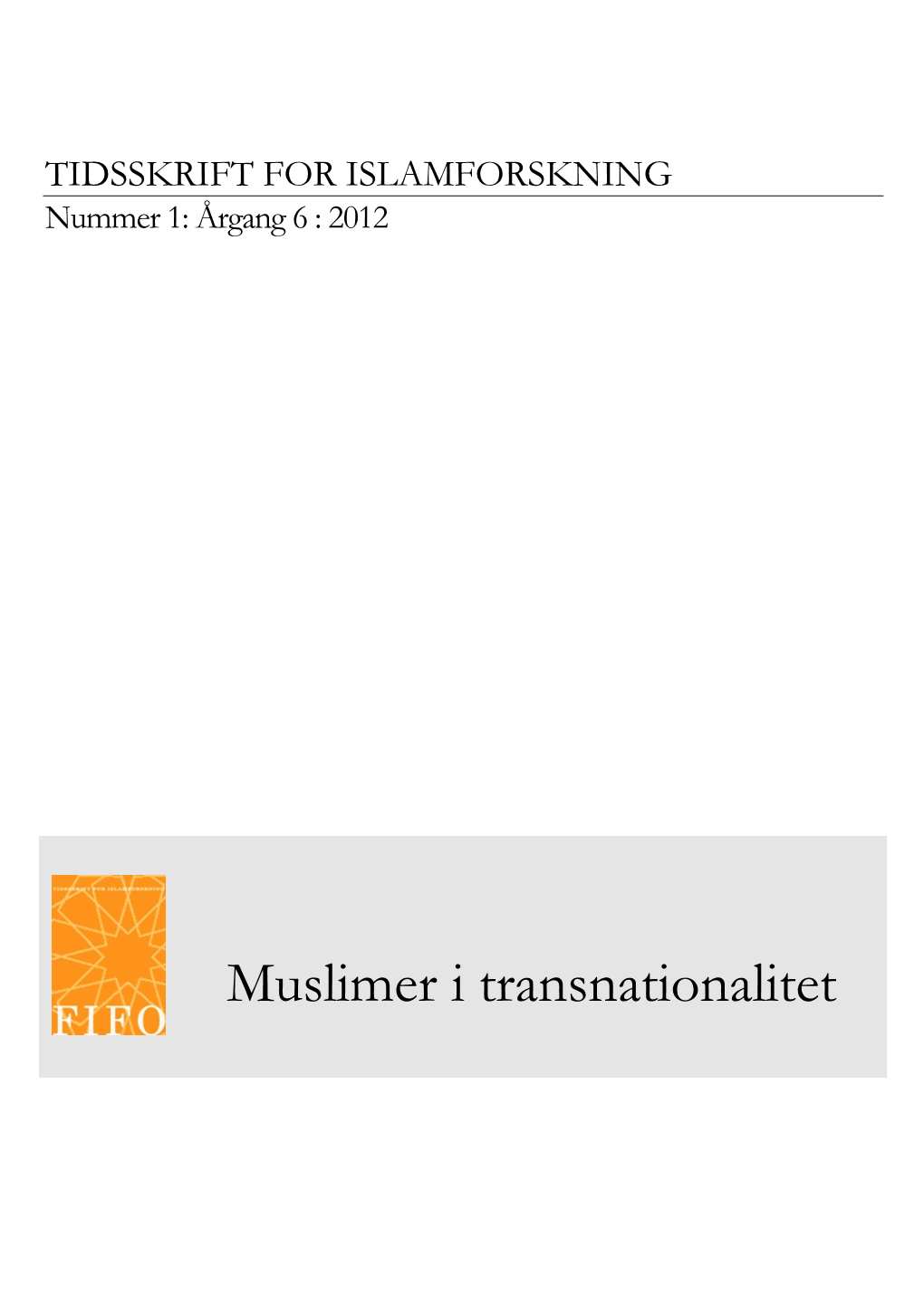 Format Muslimer I Transnationa
