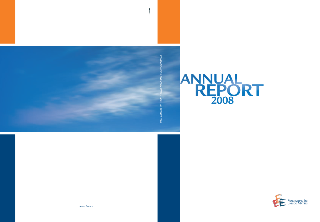 Annual Report 2008 Table of Contents