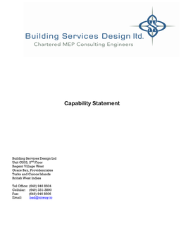 Capability Statement