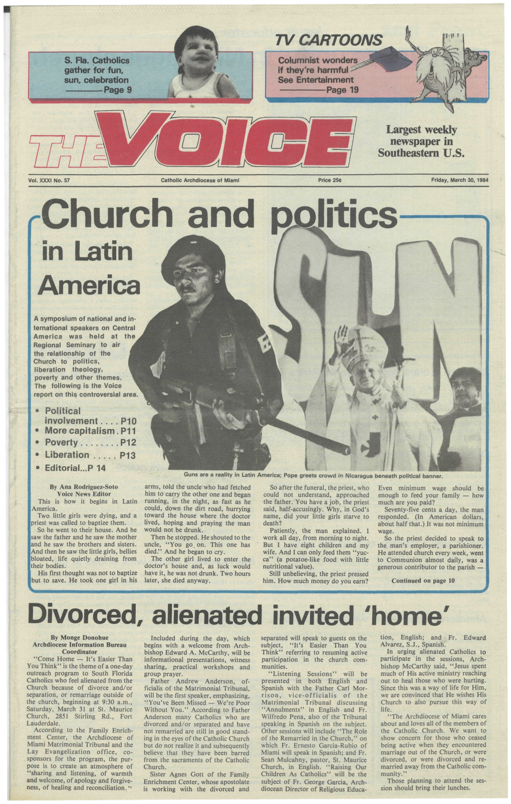 Church and Tit Litics in Latin America