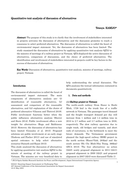 Quantitative Text Analysis of Discussion of Alternatives