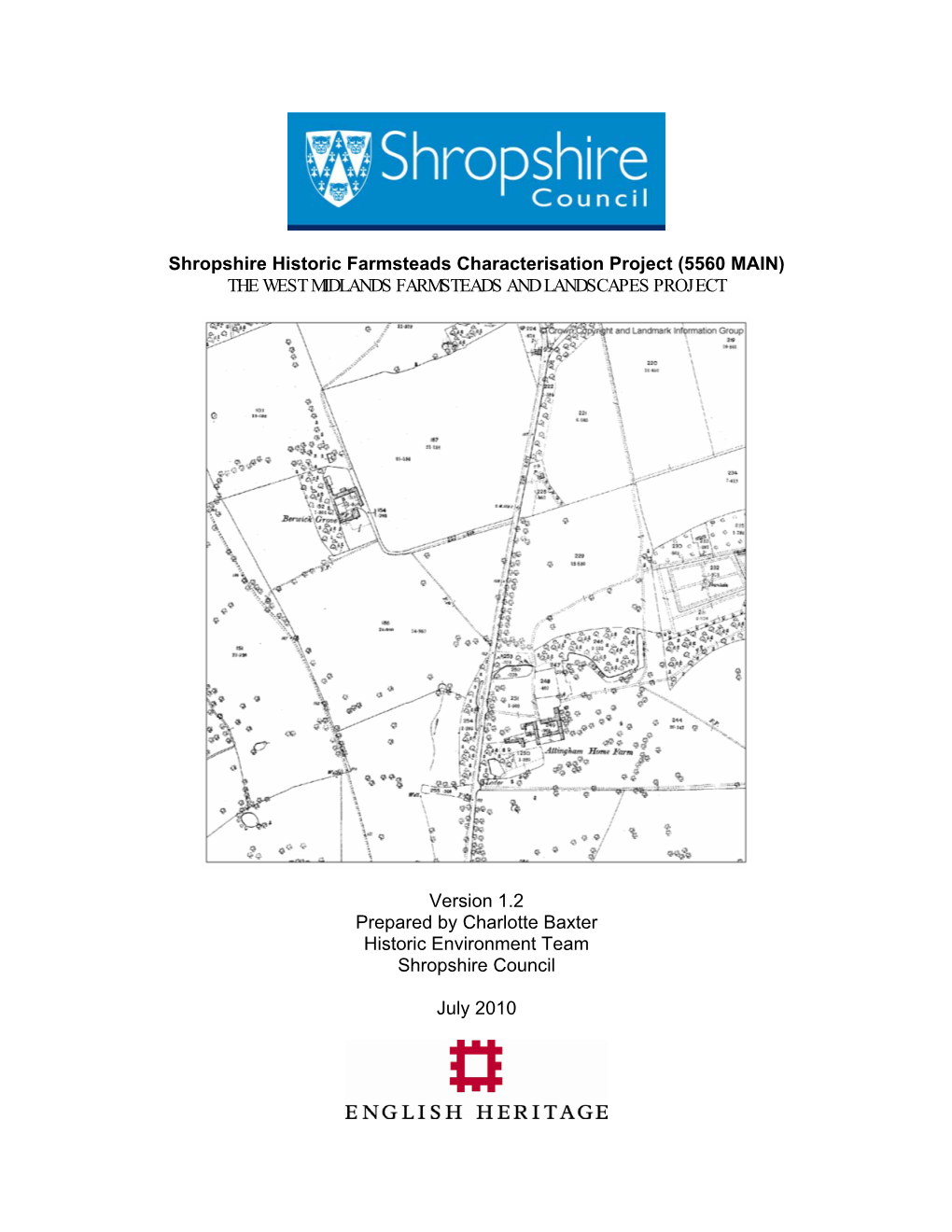 The West Midlands Farmsteads and Landscapes Project