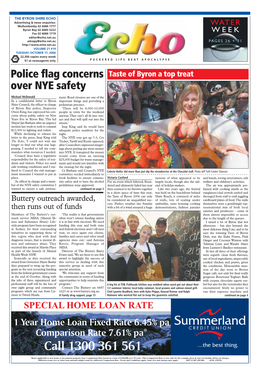 Police Flag Concerns Over NYE Safety
