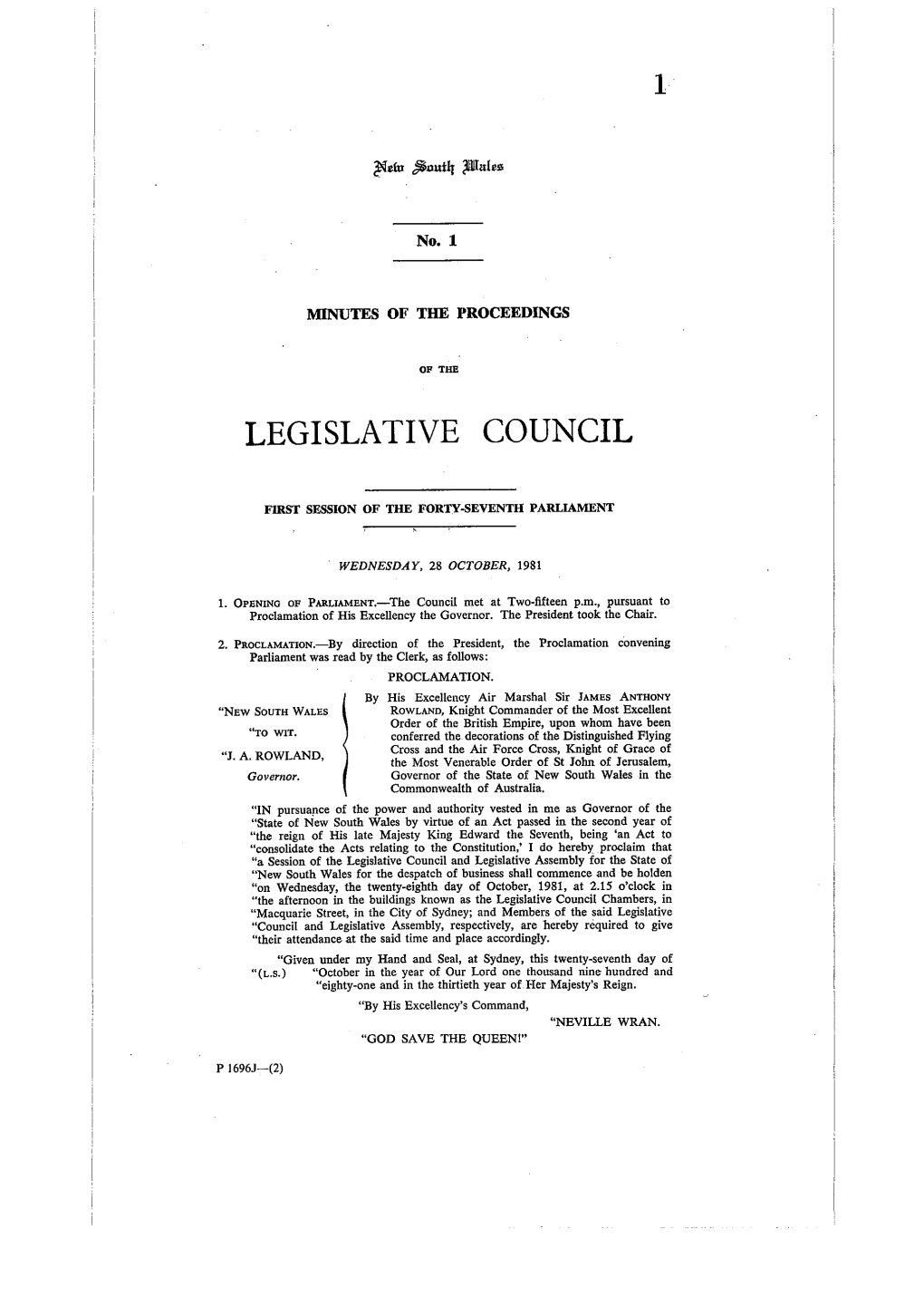 Legislative Council