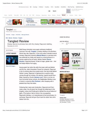 Tangled Review - Movies Review at IGN 10-12-27 10:44 PM
