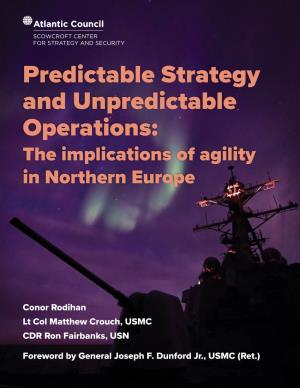 Predictable Strategy and Unpredictable Operations: the Implications of Agility in Northern Europe