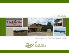 Comprehensive Plan Vision Report | 2013 City of River Oaks