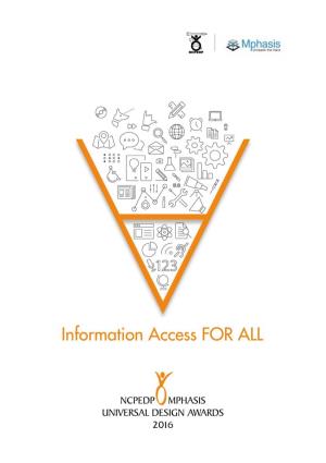 Information Access for ALL
