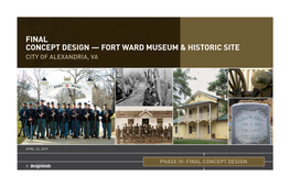 Fort Ward Museum & Historic Site City of Alexandria, Va