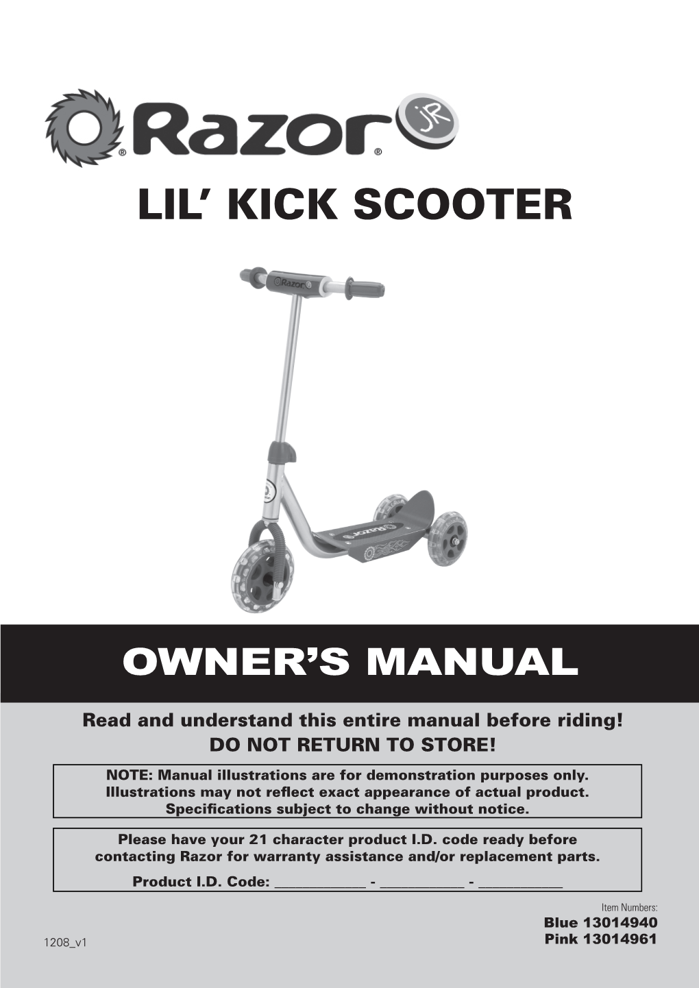 Lil' Kick Scooter