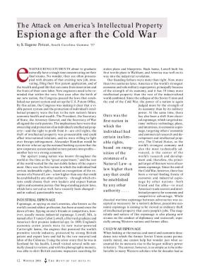 Espionage After the Cold War