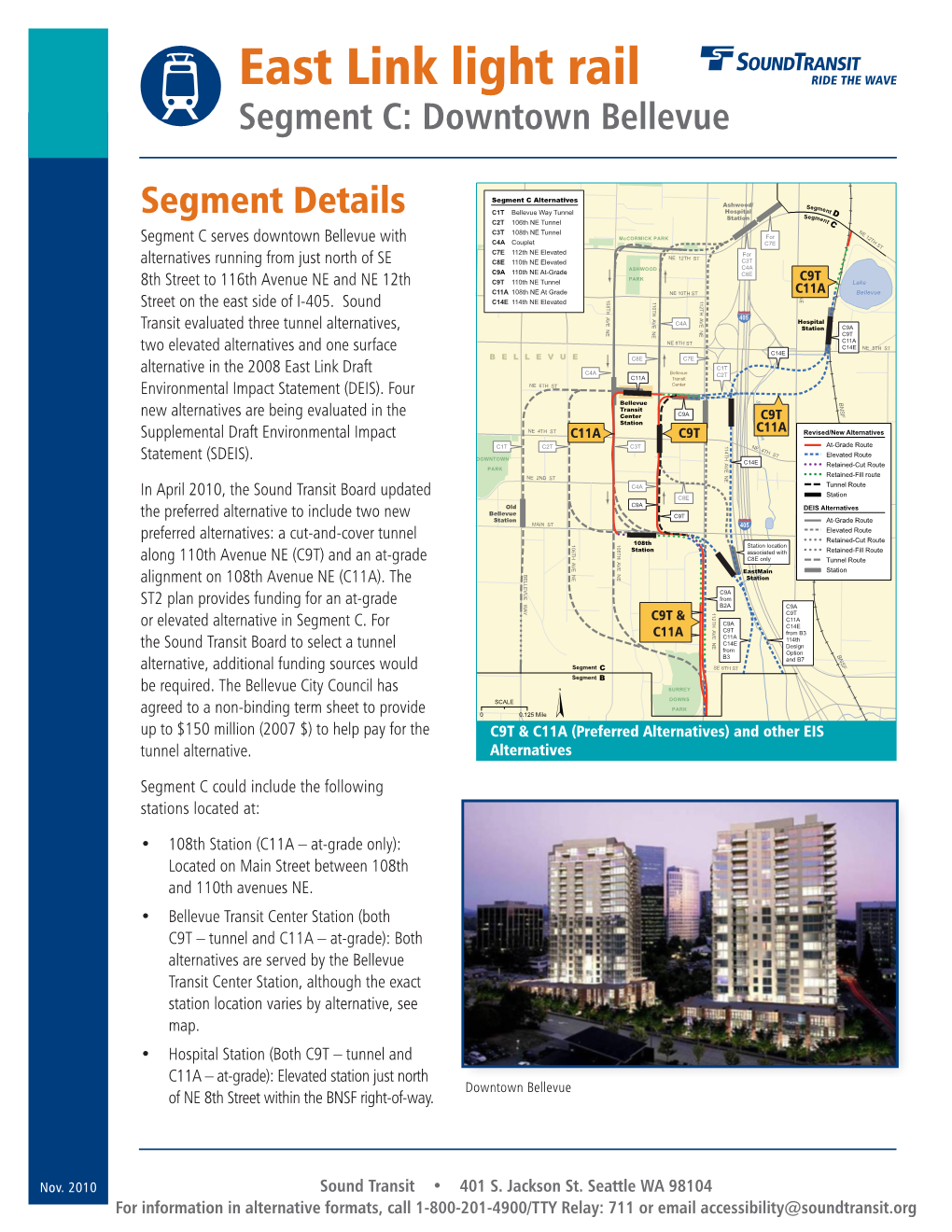 East Link Light Rail Be Required