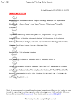 Revised Manuscript ID CJP-2016-11-0031R1