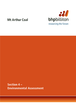 Environmental Assessment Mt Arthur Coal Open Cut Modification – Environmental Assessment