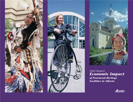 Economic Impact of Provincial Heritage Facilities in Alberta