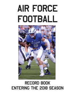 Football Record Book Entering 2018 Updated.Indd