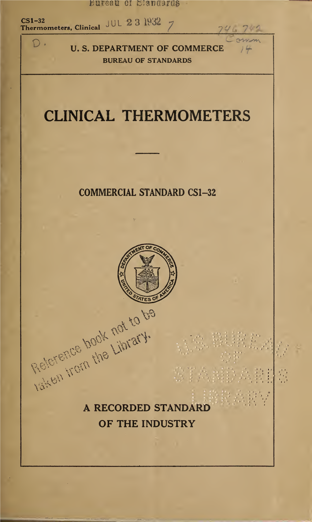 Clinical Thermometers