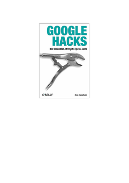 EN-Google Hacks.Pdf