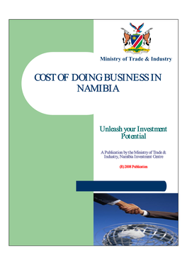 Cost of Doing Business in Namibia