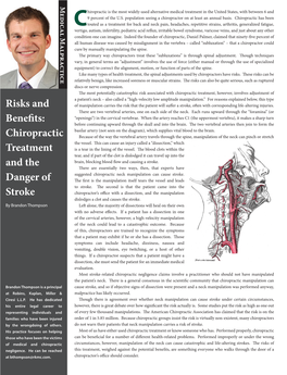 Chiropractic Treatment and the Danger Of