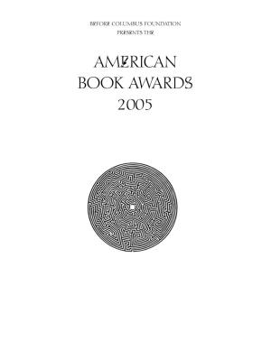 American Book Awards 2005