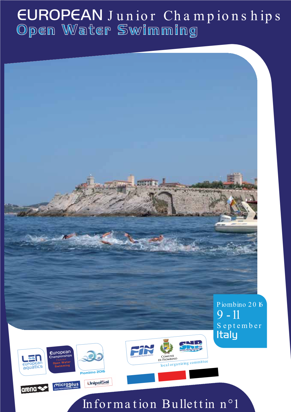 Open Water Swimming Junior Championships Piombino 2016