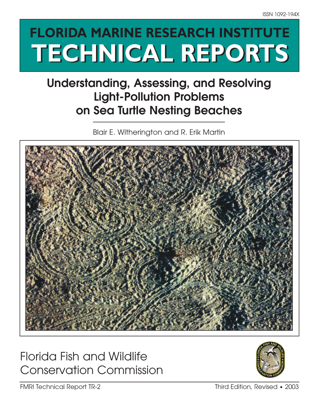 Florida Marine Research Institute Technical Reports