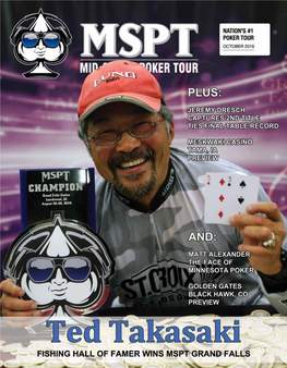 Nation's #1 Poker Tour October 2016