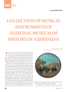 Collection of Musical Instruments of National Museum of History of Azerbaijan