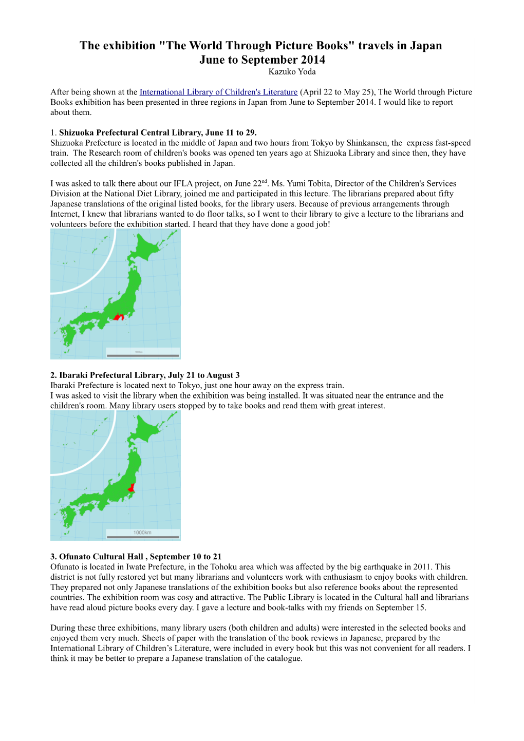 The Report on the World Through Picture Books Final