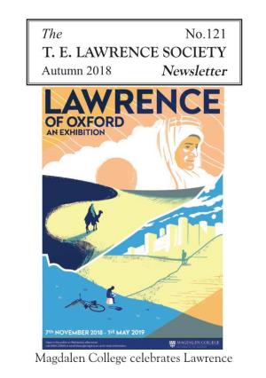 T. E. LAWRENCE SOCIETY Newsletter