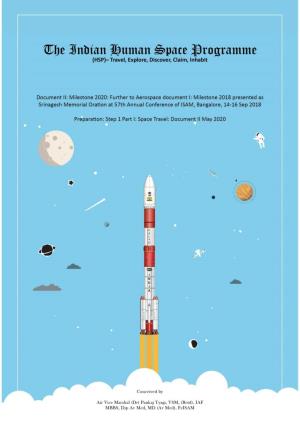 Aerospace Document II: Milestone 2020: Preparation: Step 1 Part I: Space Travel: Pankaj May 2020