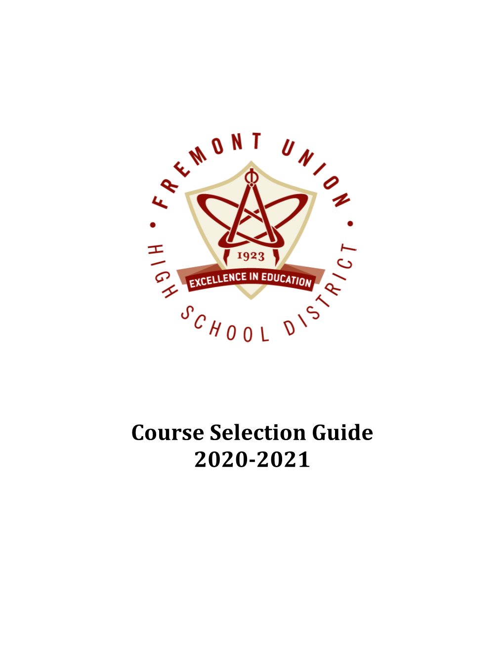 Course Selection Guide 2020-2021